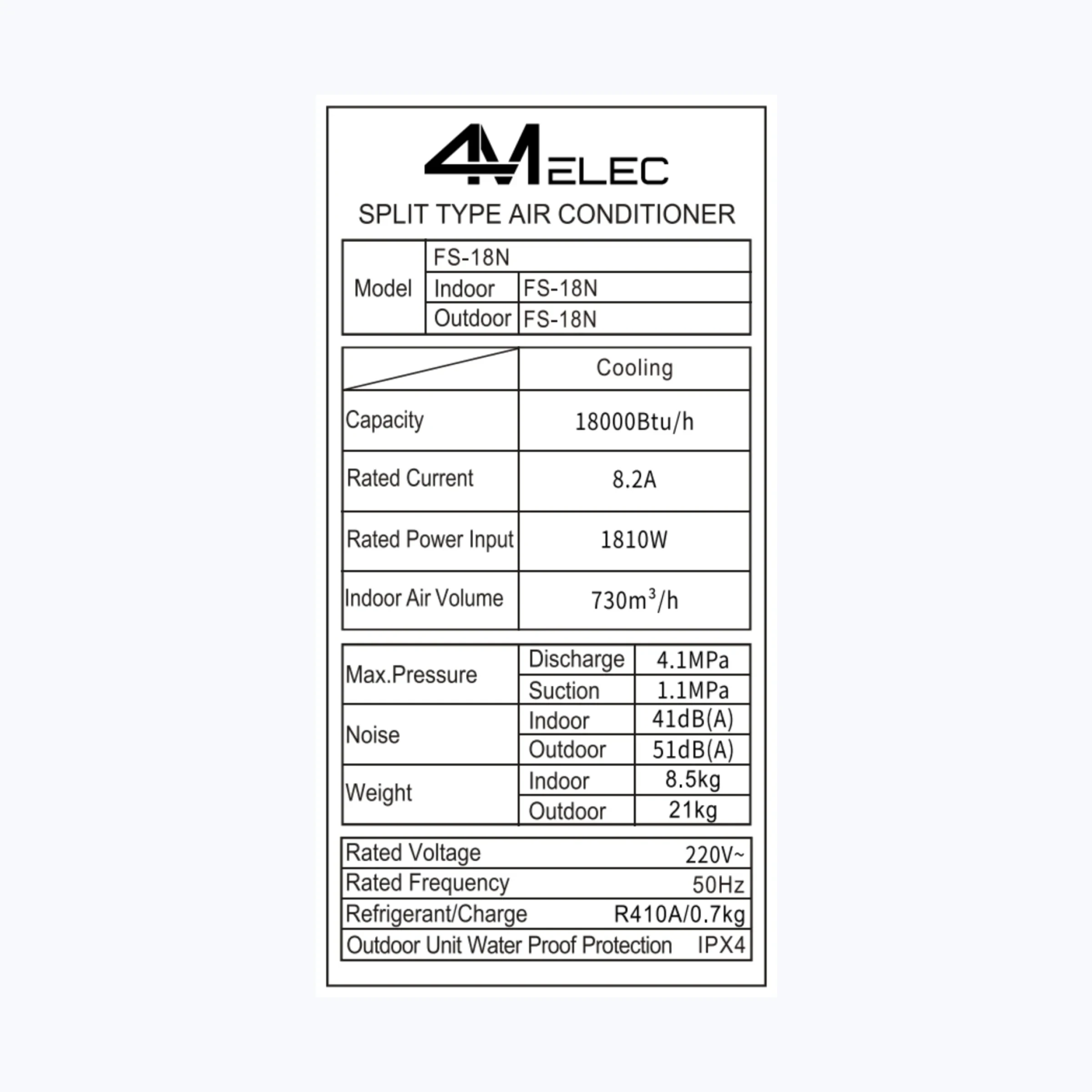 CLIMATISEUR WAHT1G 18R3AI 18000 BTU